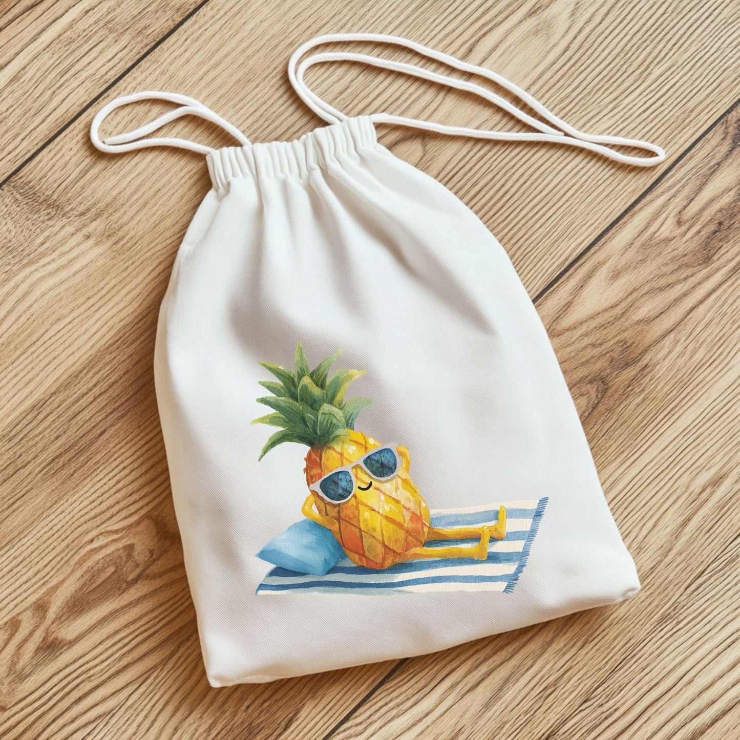 Ananas Bügelbild