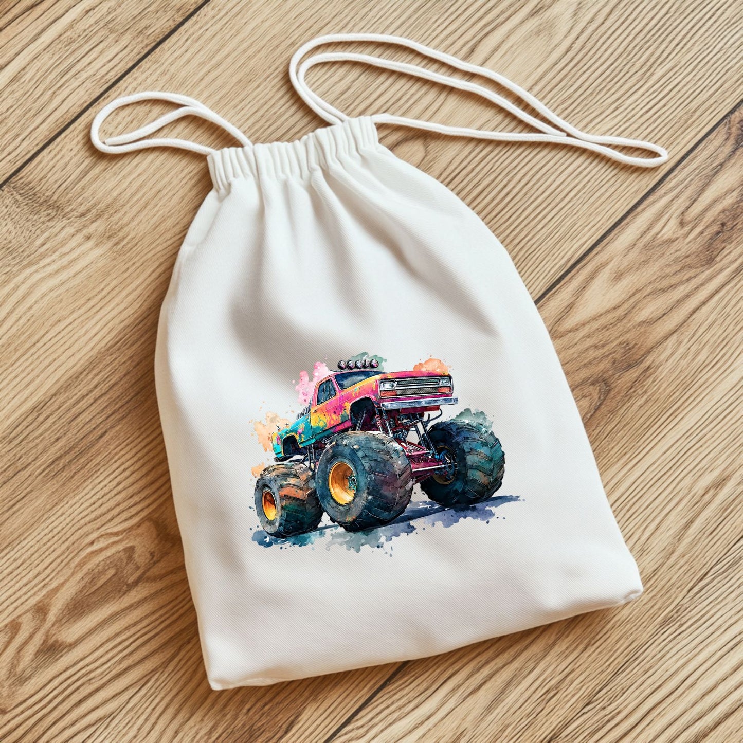 Coole Monstertrucks Bügelbilder
