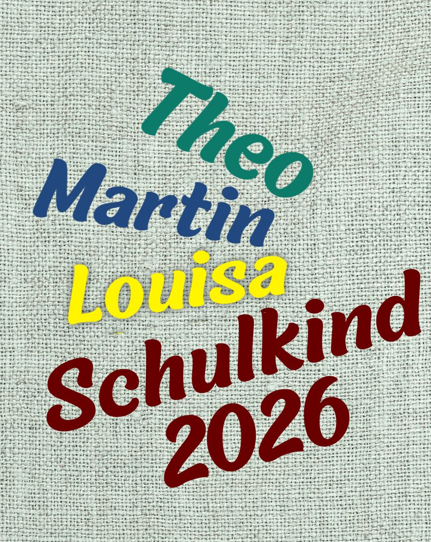 Personalisierte Bügelbilder