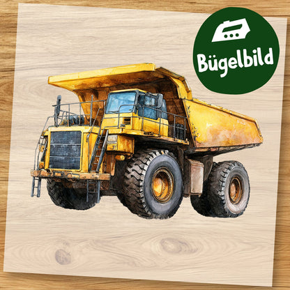 Bügelbild Riesenkipper