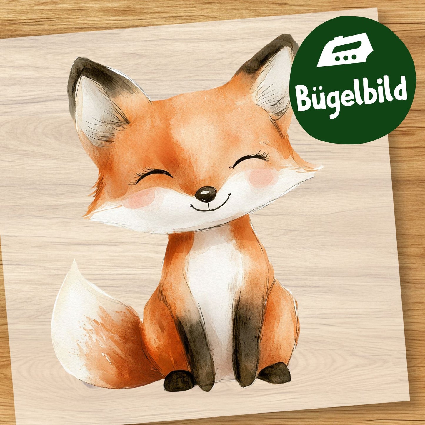 Bügelbild Fuchs