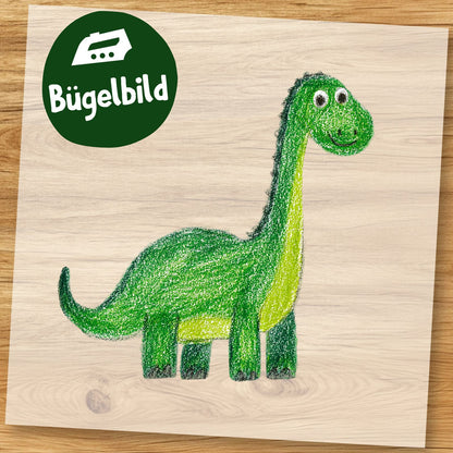 Bügelbild Baby Dino