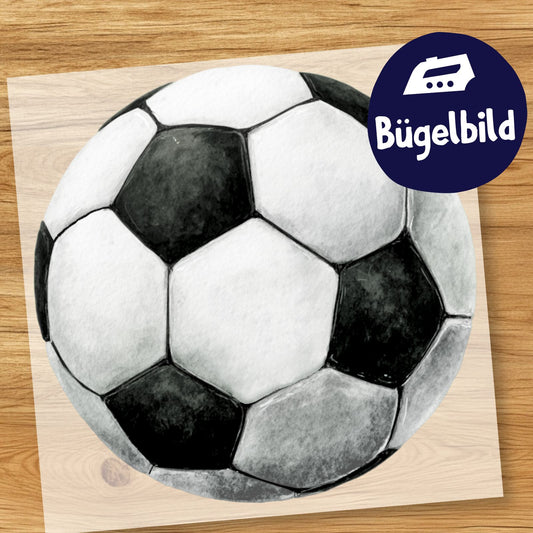 Fußball Bügelbild