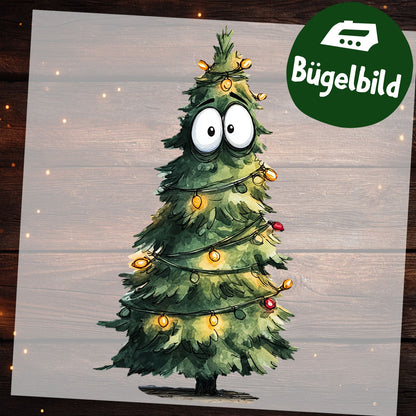 Bügelbild Weihnachtsbaum