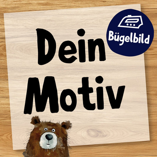 Individuelle Bügelbilder, Logo Firmenname, Kinder Tshirt Bügelmotiv