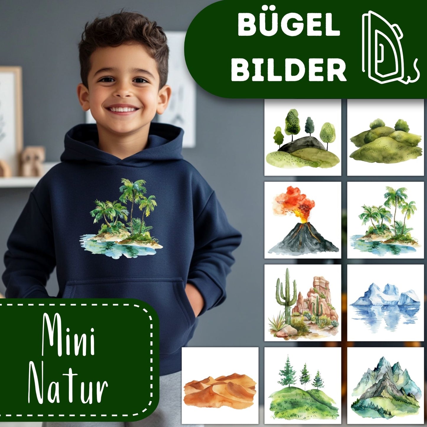 Natur Bügelbilder