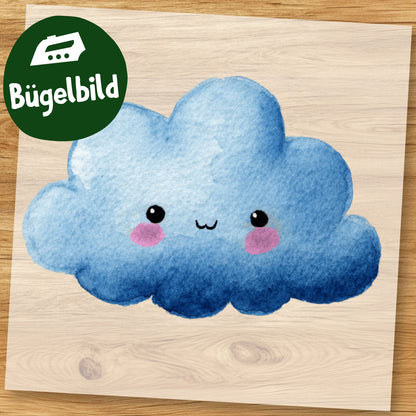 Wölkchen Bügelbild