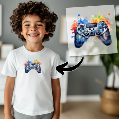 Gaming Controller Bügelbild