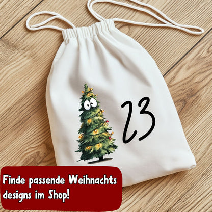 Bügelbilder Adventskalender Zahlen 1-24