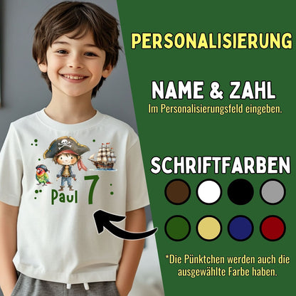 Piratenbucht Bügelbilder, Personalisiert