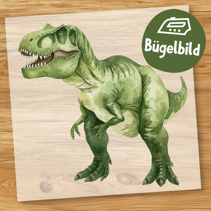 Cooler T-Rex Bügelbild