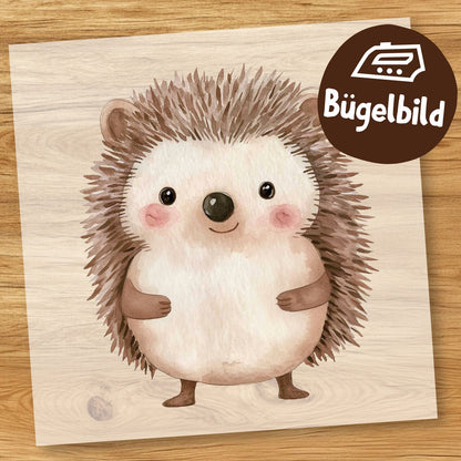 Süßer Igel Bügelbild