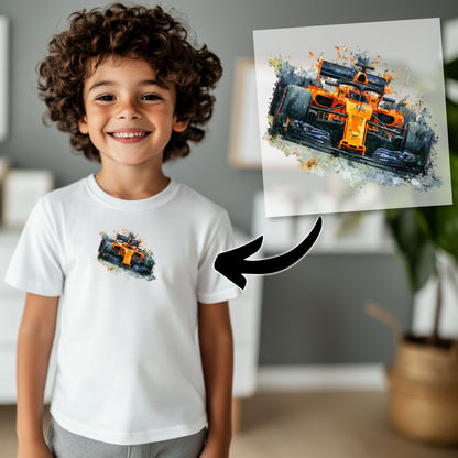Coole Autos Bügelbilder