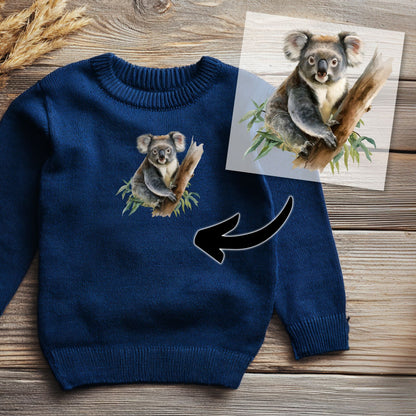Koala Bügelbild