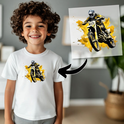 5 Coole Motocross Bügelbilder