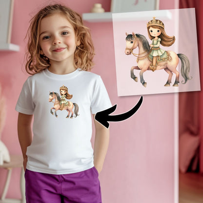 Prinzessin Bügelbilder