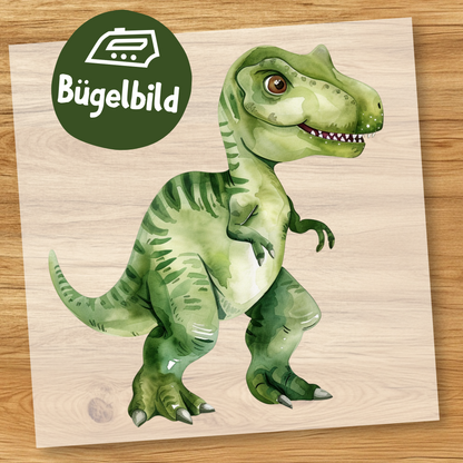 Süßer T-Rex Bügelbild