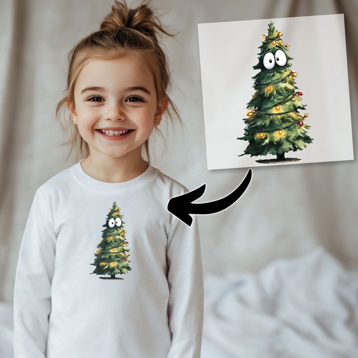 Bügelbild Weihnachtsbaum