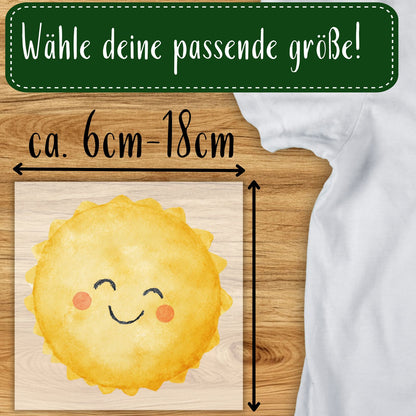 Sonne Bügelbild