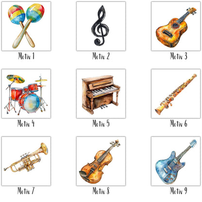 Musical Bügelbilder