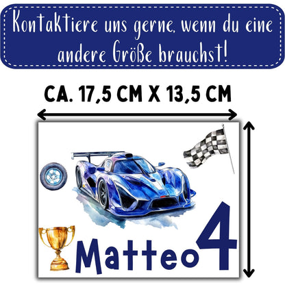 Coole Autos Bügelbilder