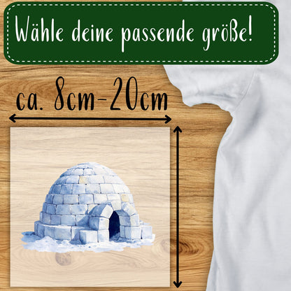 Bügelbild Igloo