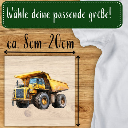 Bügelbild Riesenkipper