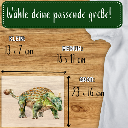 Ankylosaurus Dino Bügelbild