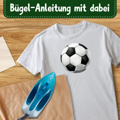 Fußball Bügelbild