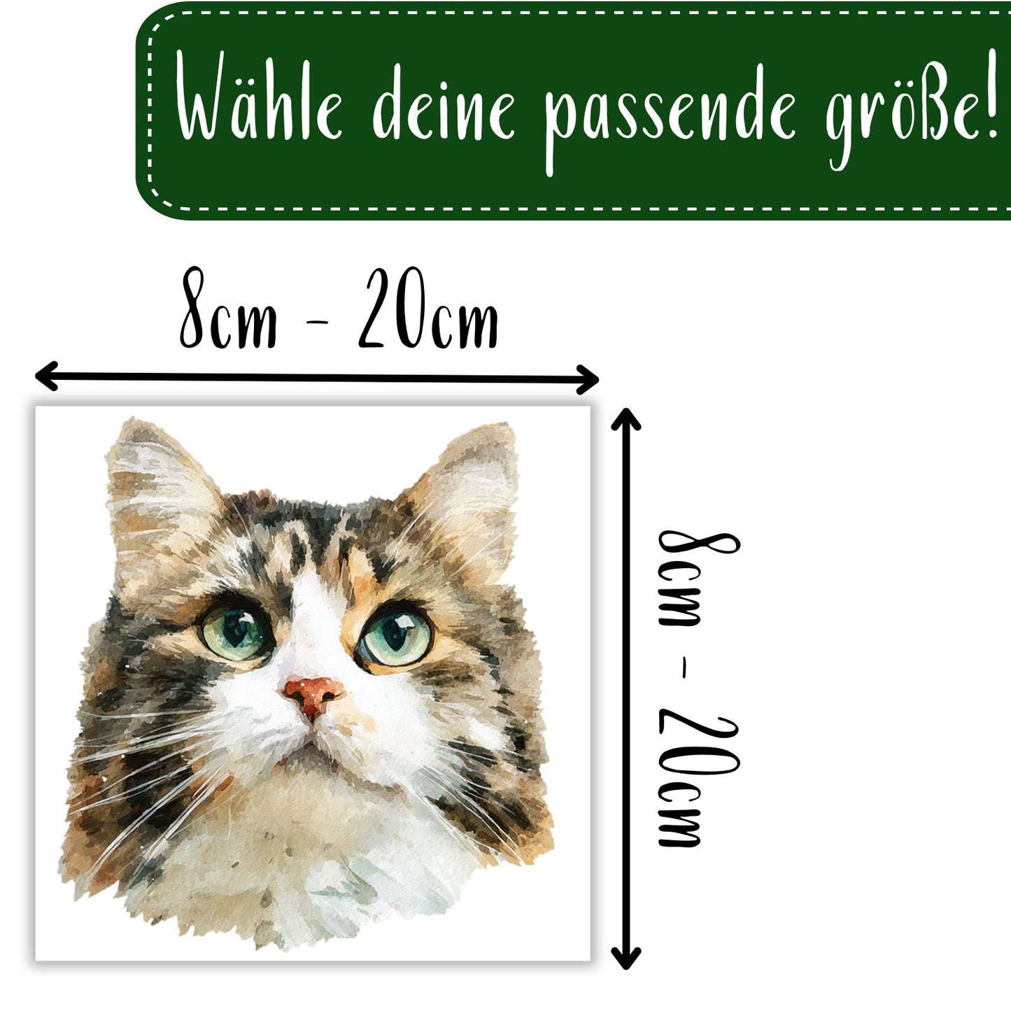 Katzen Bügelbild