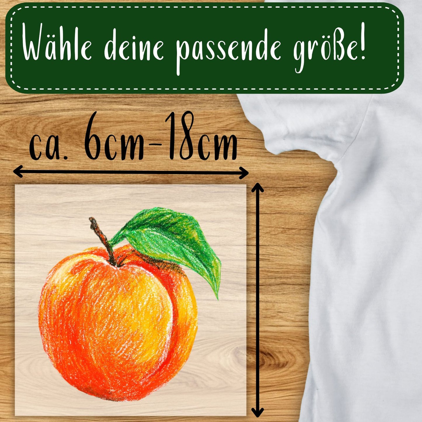 Sommerfrüchte Bügelbild