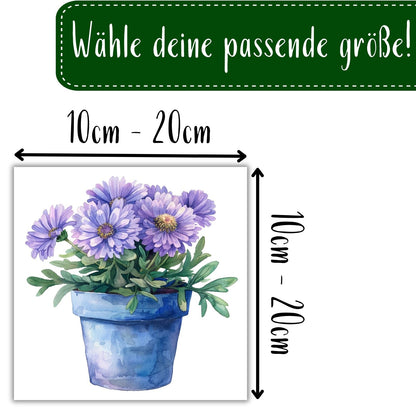 Blumen Bügelbilder