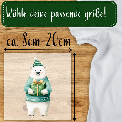 Eisbär Bügelbild