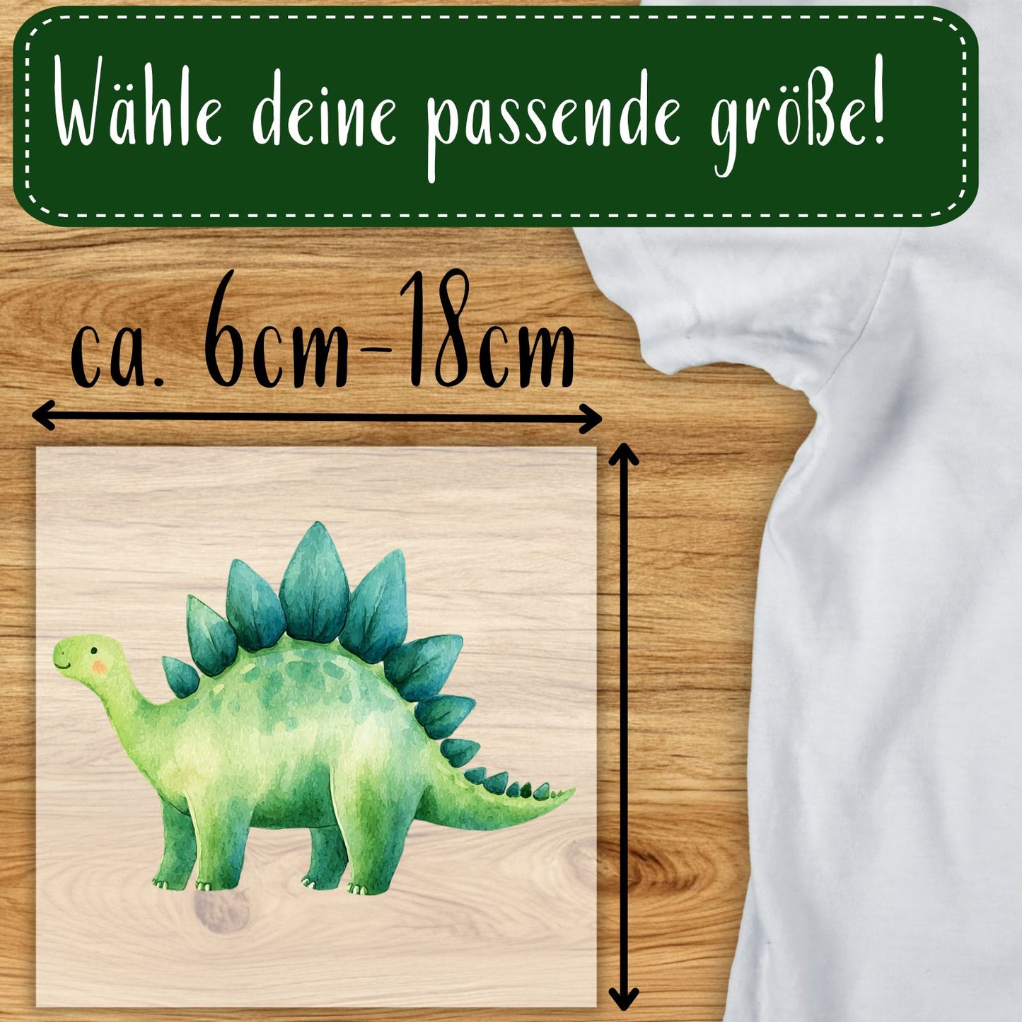 Dinosaurier Bügelbild 21 Motive