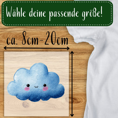 Wölkchen Bügelbild