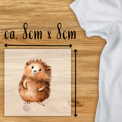 Niedlicher Igel Bügelbild