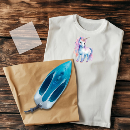 Einhorn Bügelbild