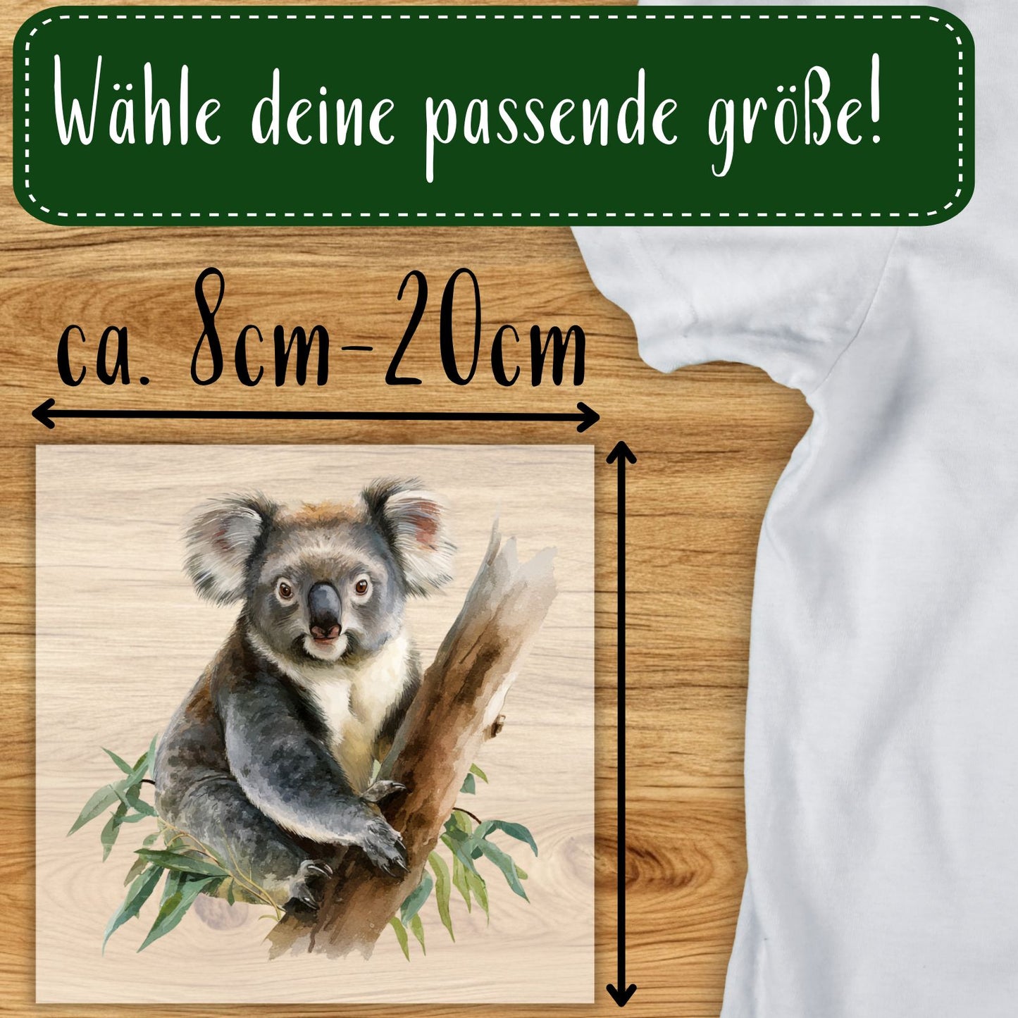 Koala Bügelbild