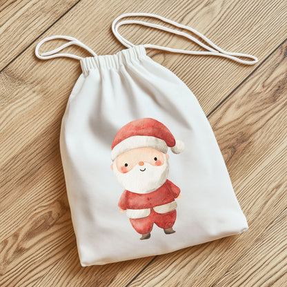Weihnachtsmann Bügelbild PNG