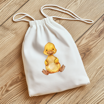 Süße Ente Bügelbild