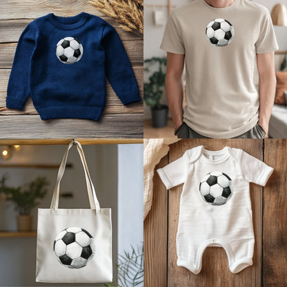 Fußball Bügelbild