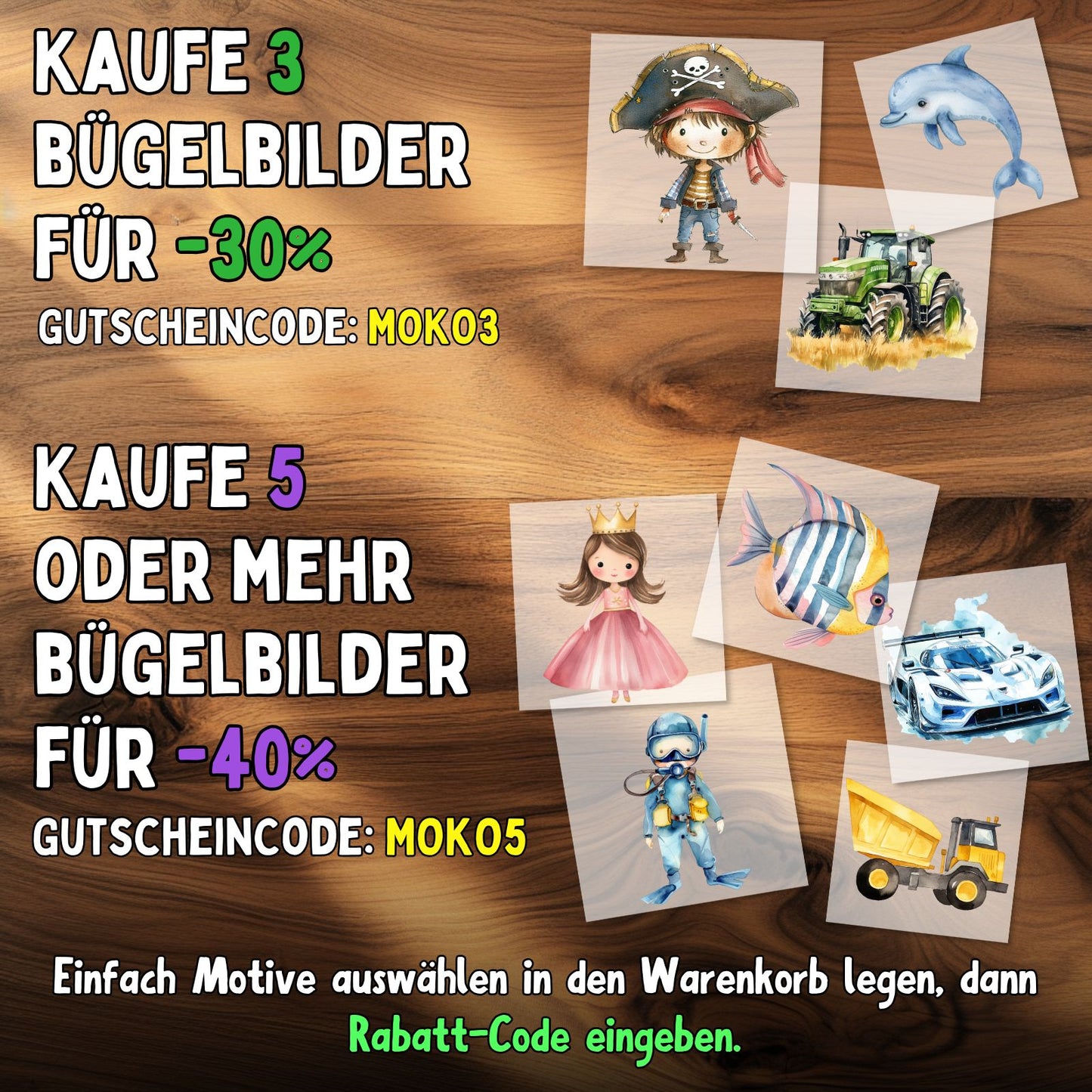 Individuelle Bügelbilder, Logo Firmenname, Kinder Tshirt Bügelmotiv