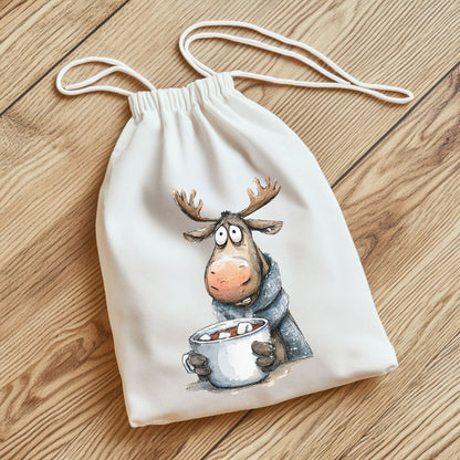 Bügelbild Rentier Weihnachten