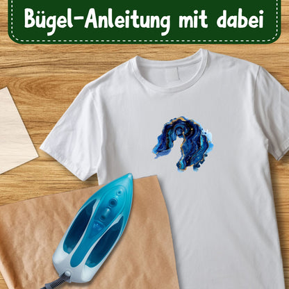 Farbklecks Bügelbild