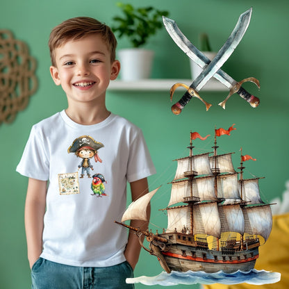 Piratenbucht Bügelbilder 3er Set