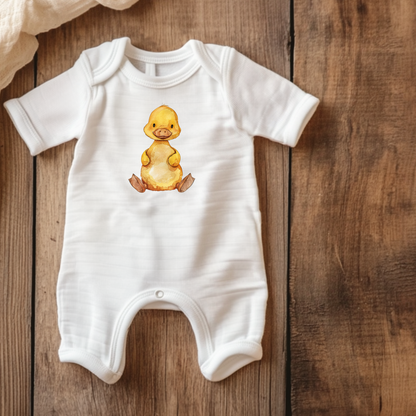 Süße Ente Bügelbild