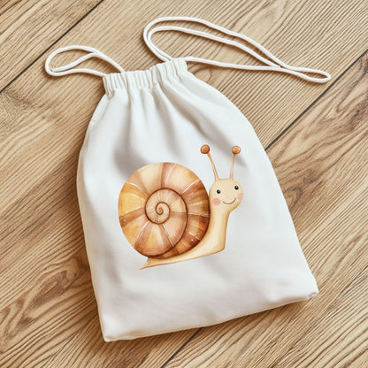 Schnecke Bügelbild