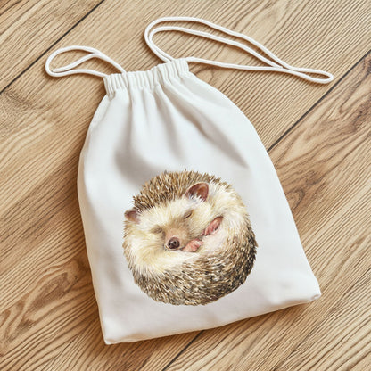 Igel am Schlafen Bügelbild