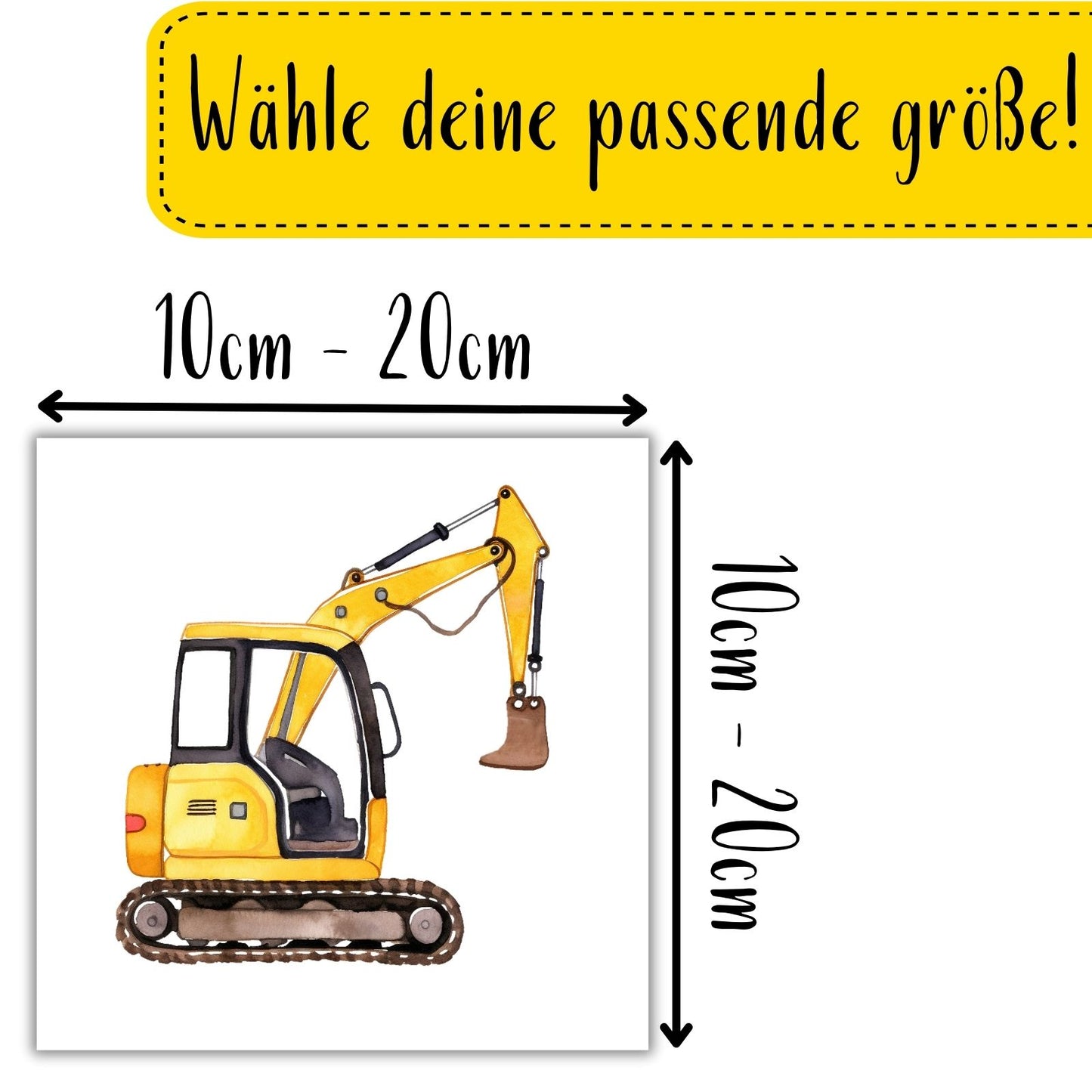 5 Auf der Baustelle Bügelbilder