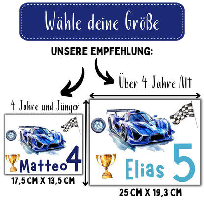 Coole Autos Bügelbilder
